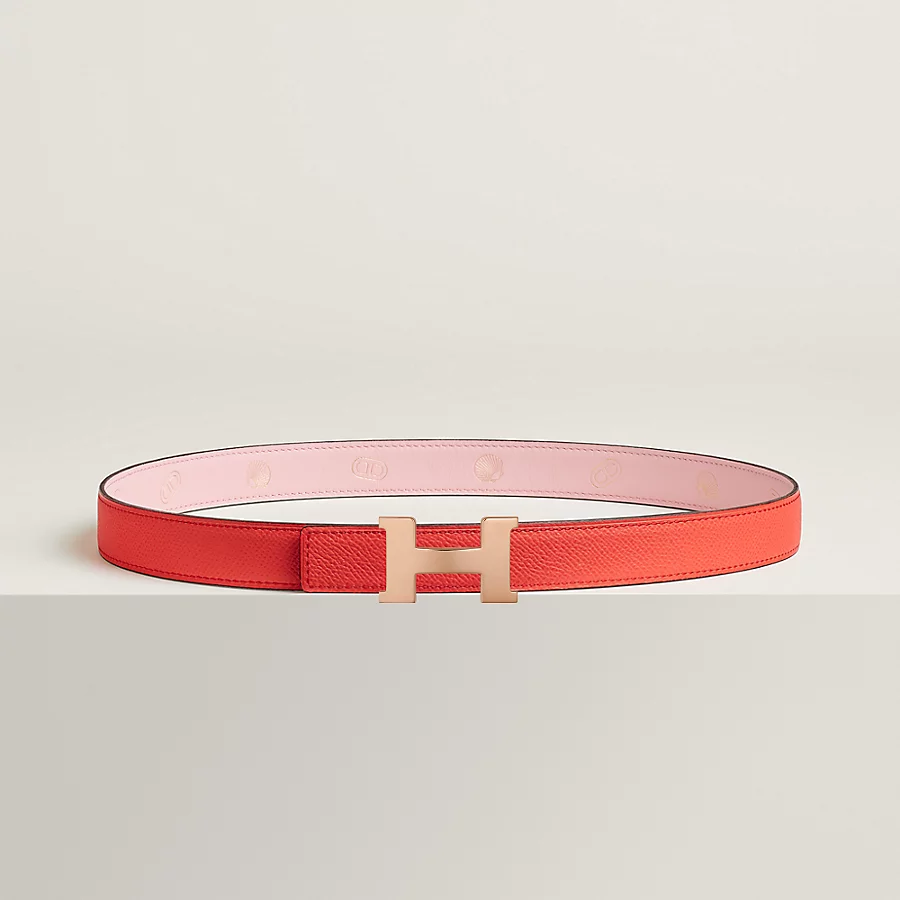 Mini Constance belt buckle & Hermès sur Mer reversible leather strap 24 mm - Image 3